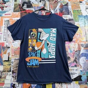 Space‎ Jam A New Legacy T Shirt Mad Hops Bugs Bunny Marvin Daffy Duck Mens